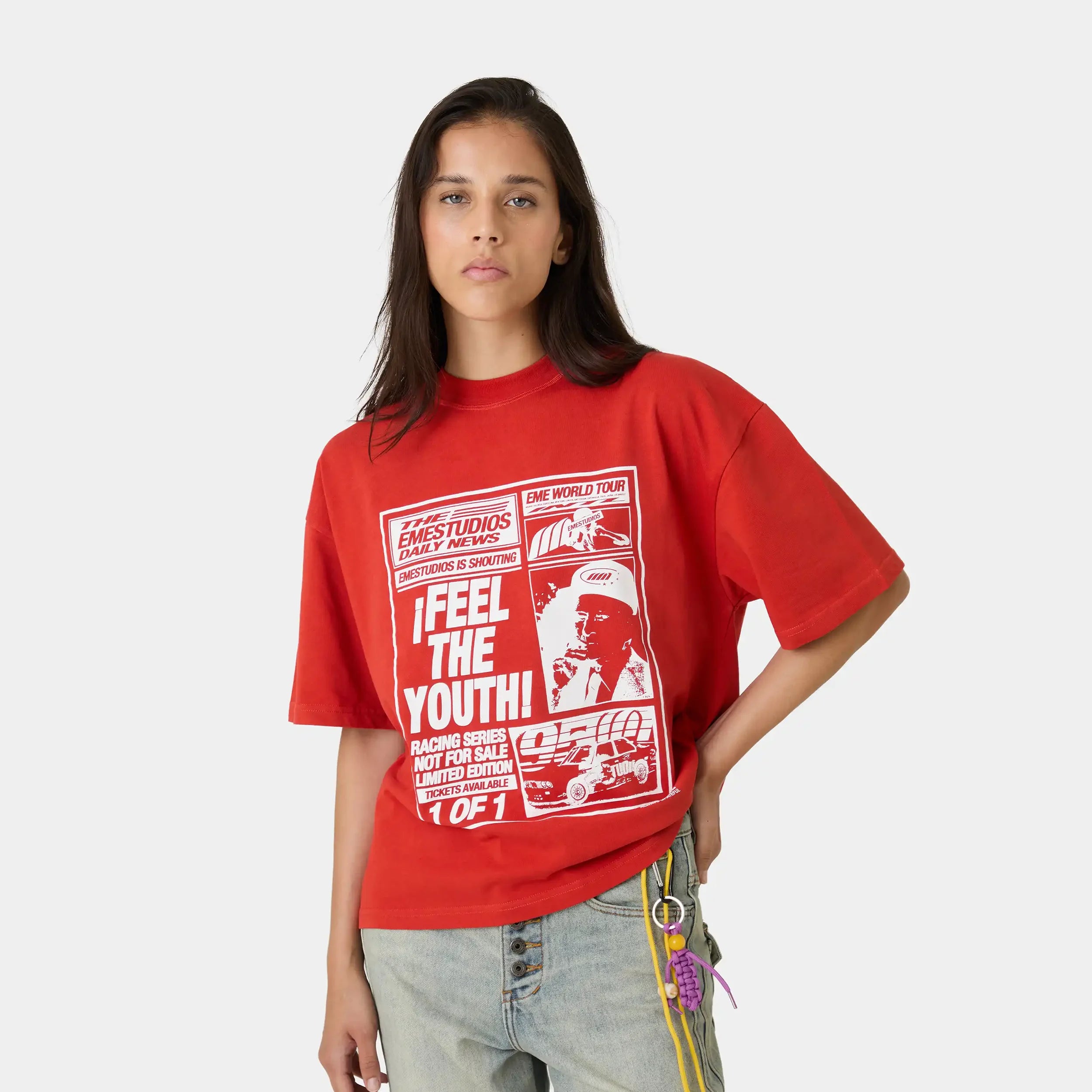 Rogue Cherry Oversized Tee T-shirts Eme Studios