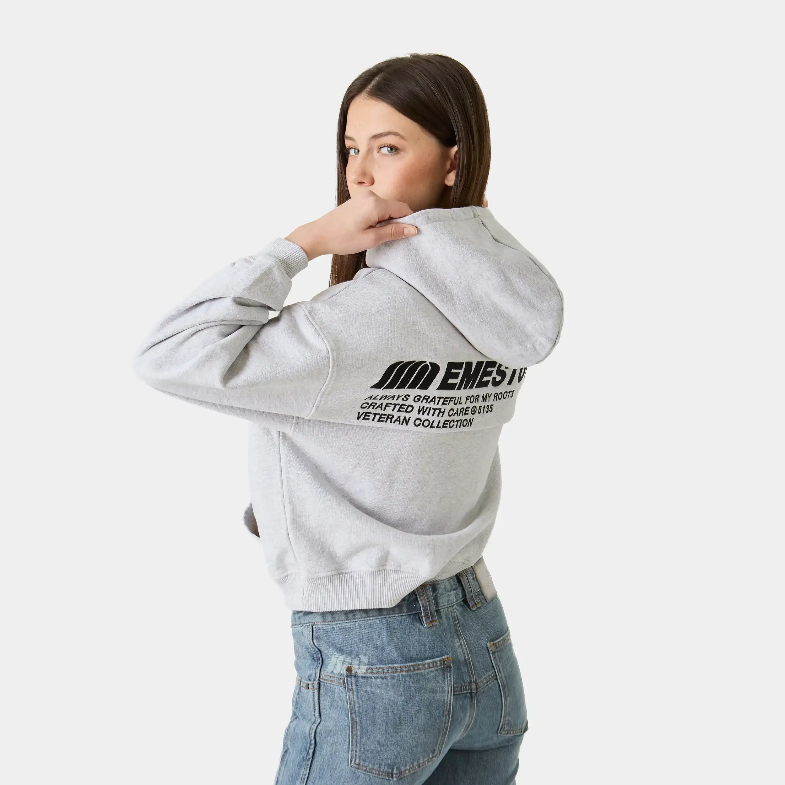 Roots Heather Oversized Hoodie Hoodies eme