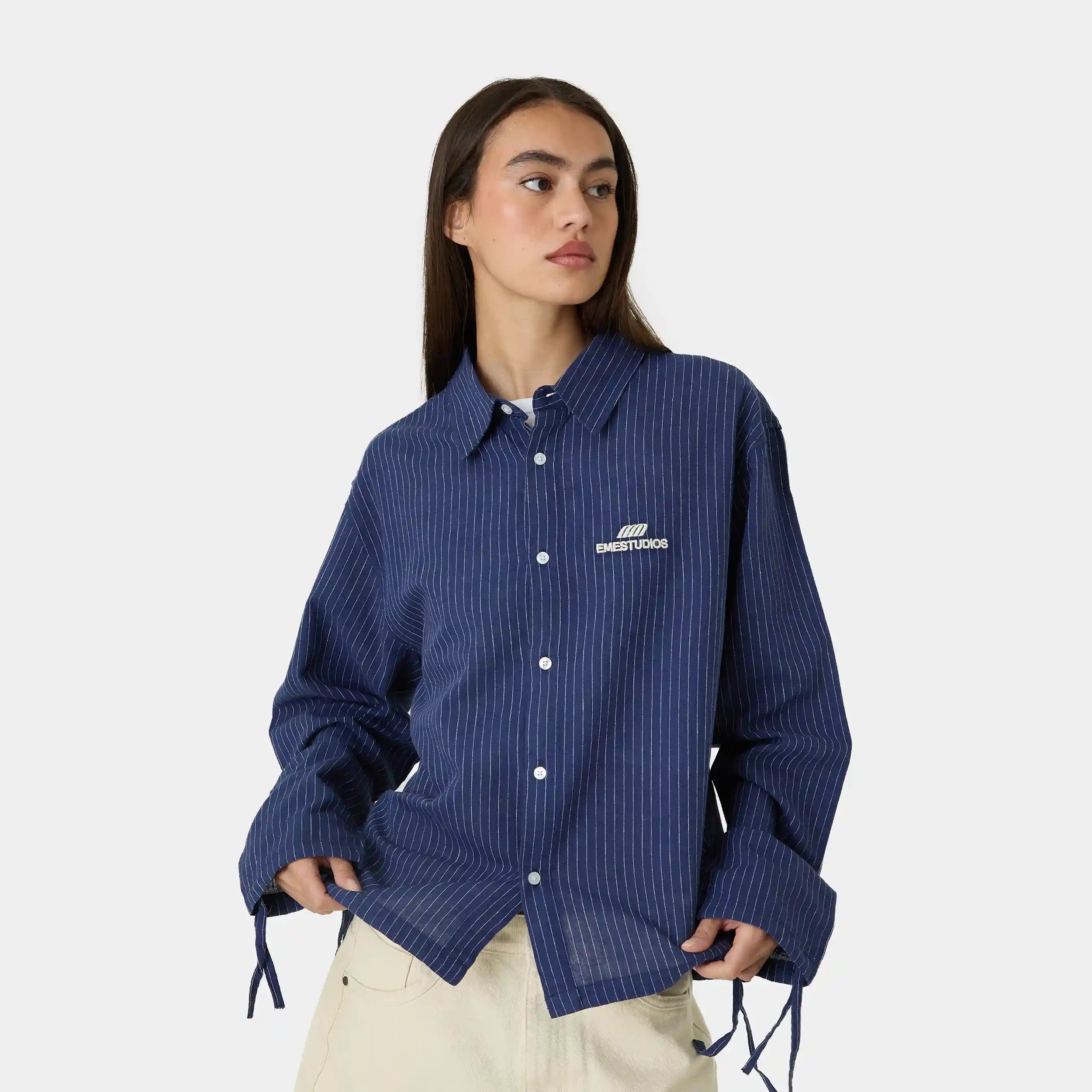Dock Navy Shirt Shirts Eme Studios