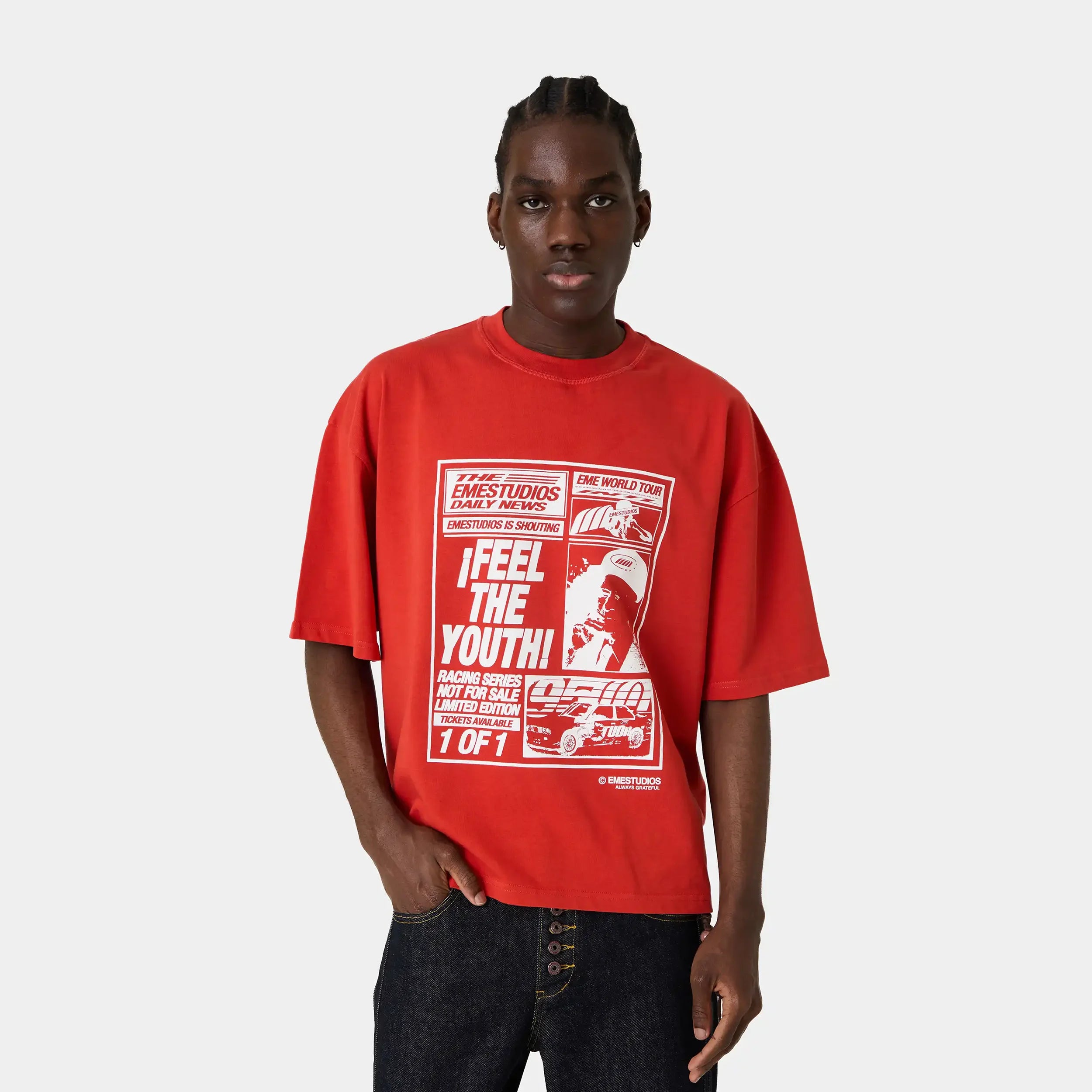 Rogue Cherry Oversized Tee T-shirts Eme Studios