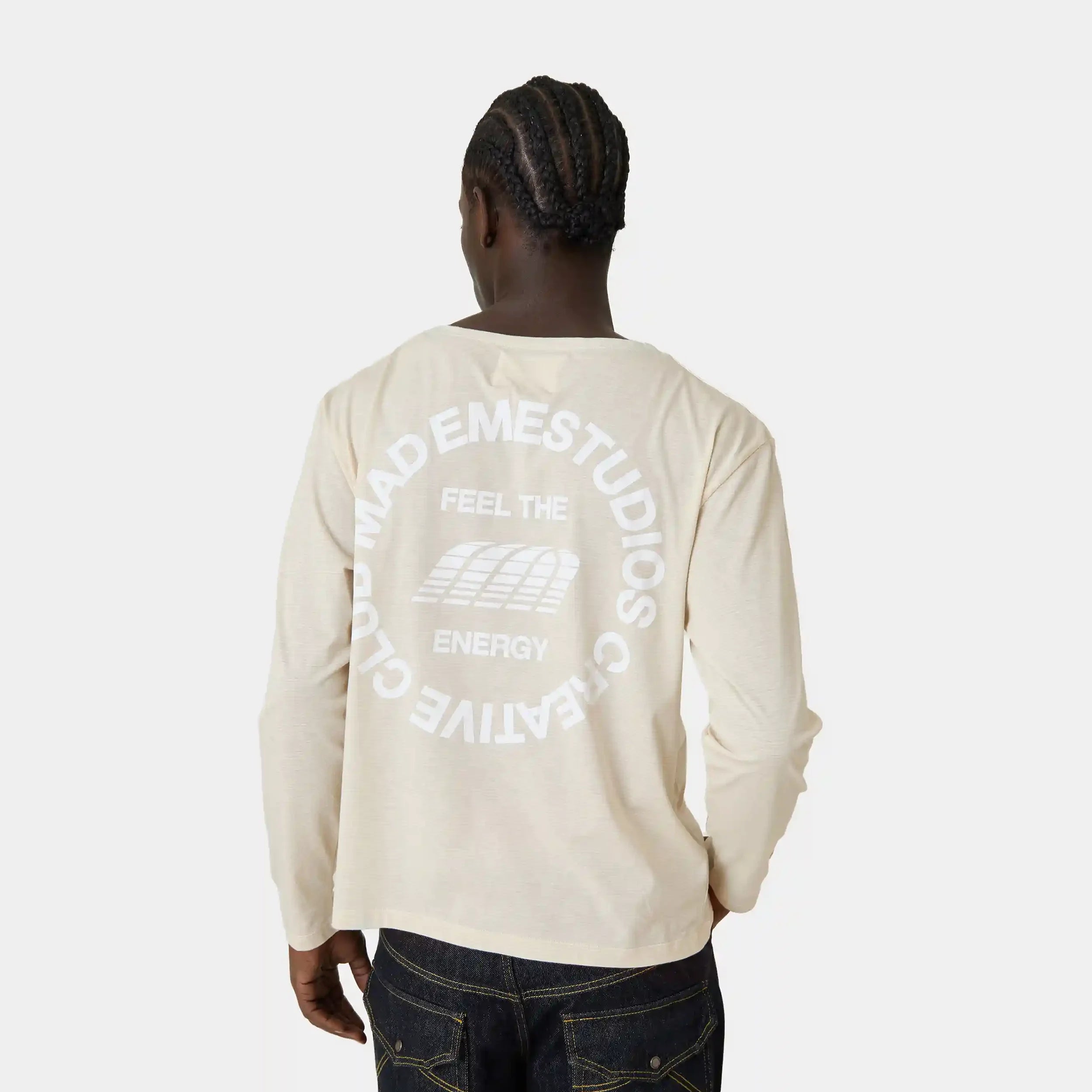 Rhodes Off Sand Long Sleeve T-shirts Eme Studios