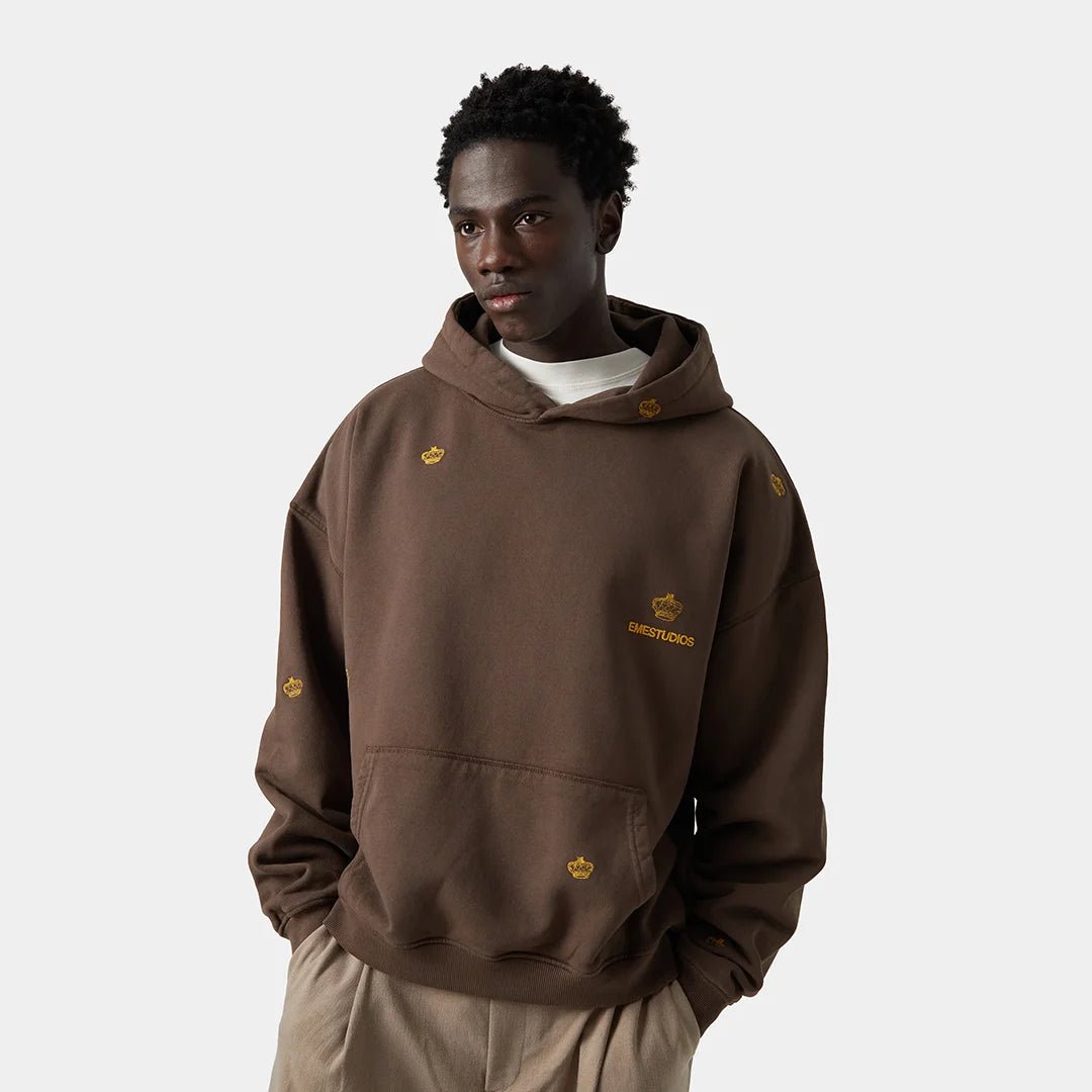 Crown Falcon Oversized Hoodie Hoodies eme