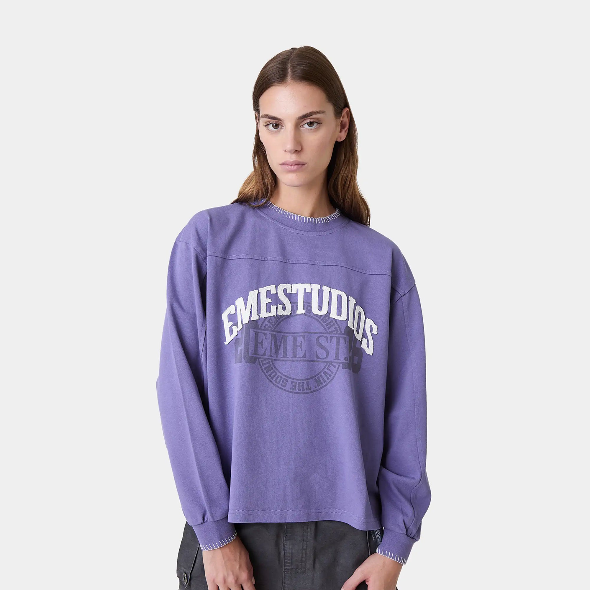 Windsor Mauve Long Sleeve T-shirts Eme Studios
