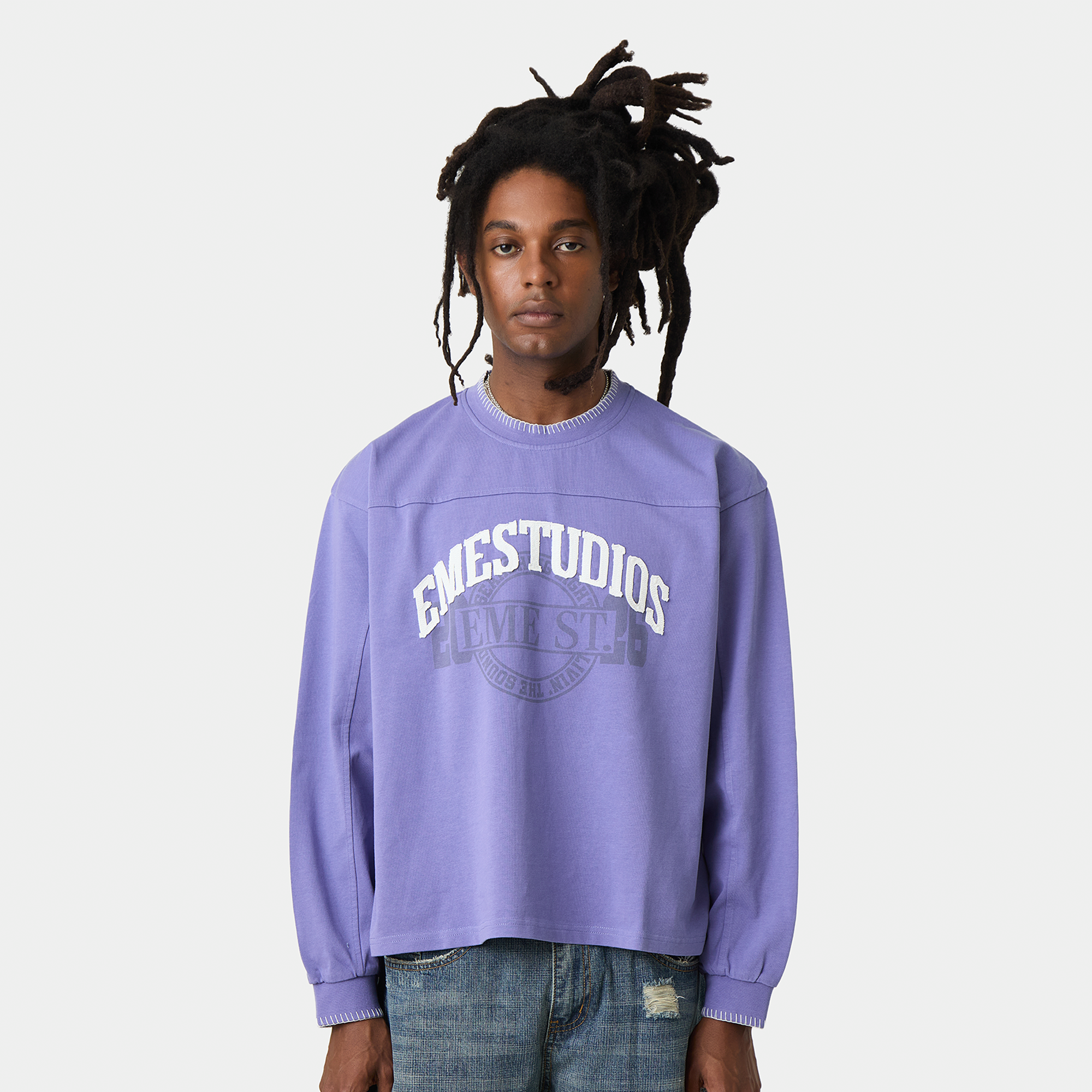 Windsor Mauve Long Sleeve T-shirts Eme Studios