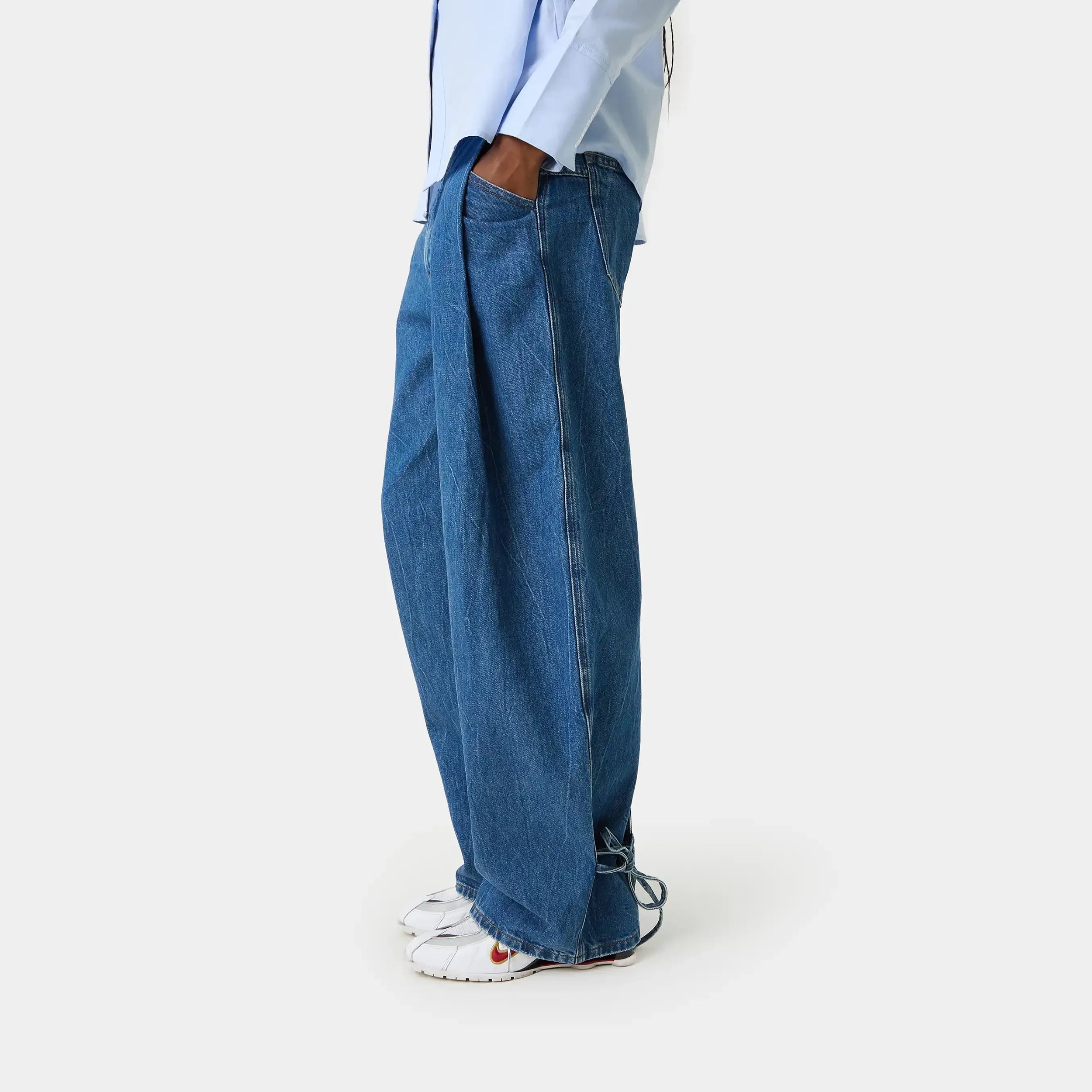 Solan Denim Pants Woman Pants Eme Studios
