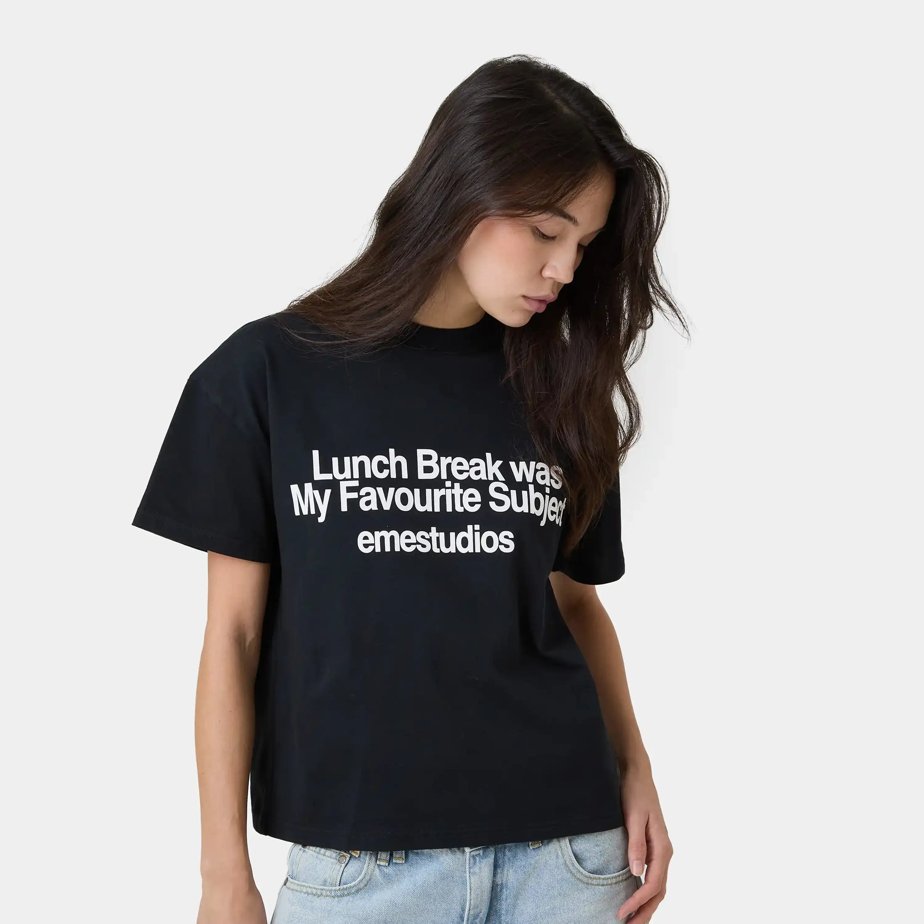 Lunch Shadow Oversized Tee T-shirts Eme Studios