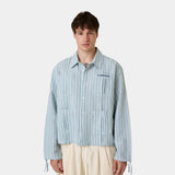 Areal Guayabera Blued Shirt Shirts Eme Studios