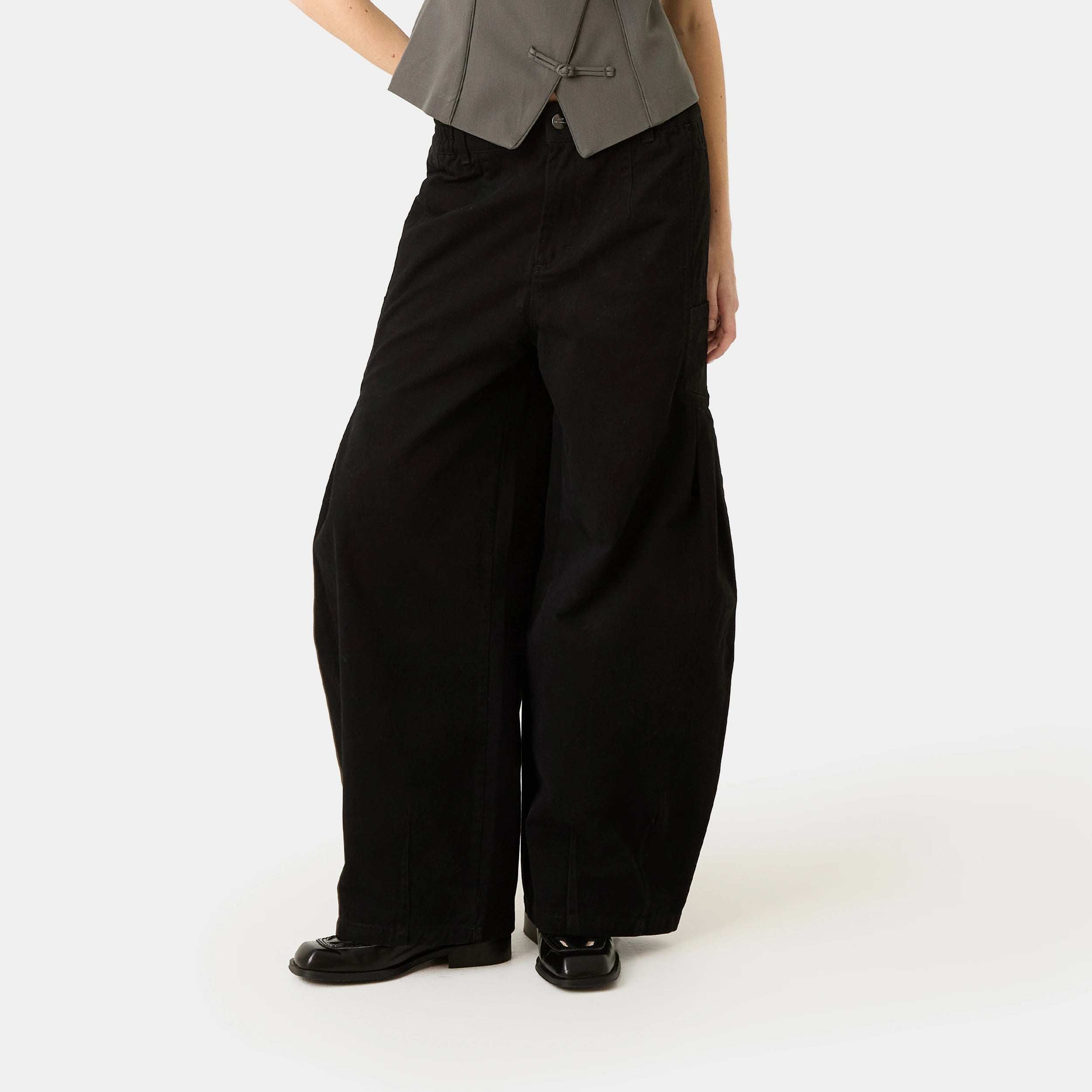 Wheel Black CB Woman Pants Eme Studios