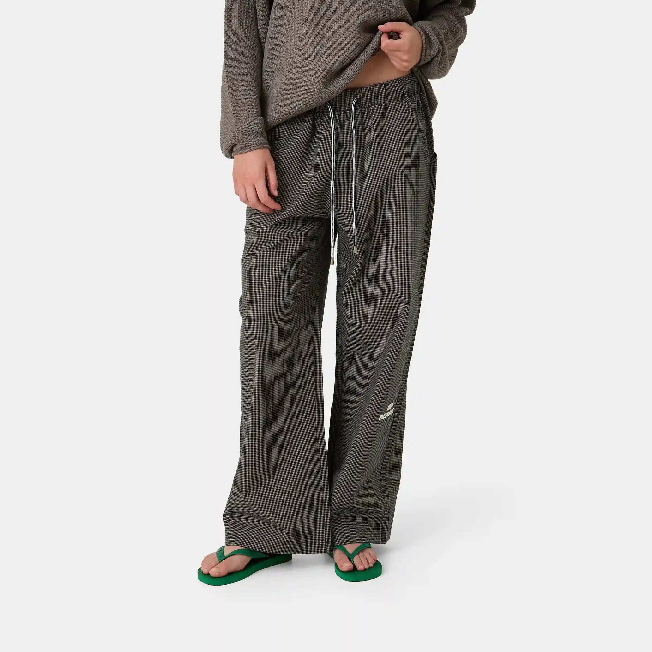 AHL Navy Wide Pants Pants Eme Studios