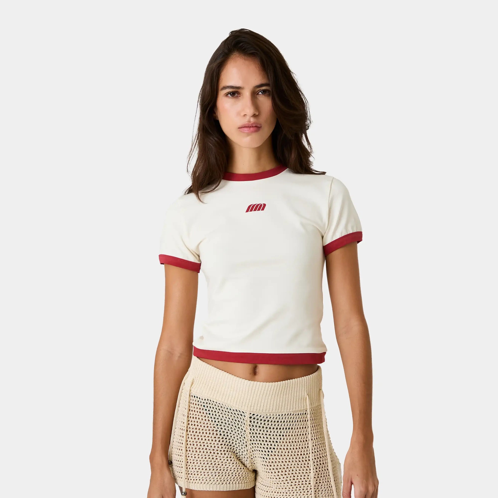 Eme Off Sand Baby Tee Woman T-Shirts Eme Studios