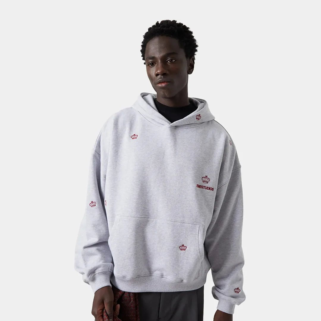 Crown Scarlet Oversized Hoodie Hoodies eme