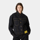 Ledger Raw Denim Jacket Outerwear Eme Studios