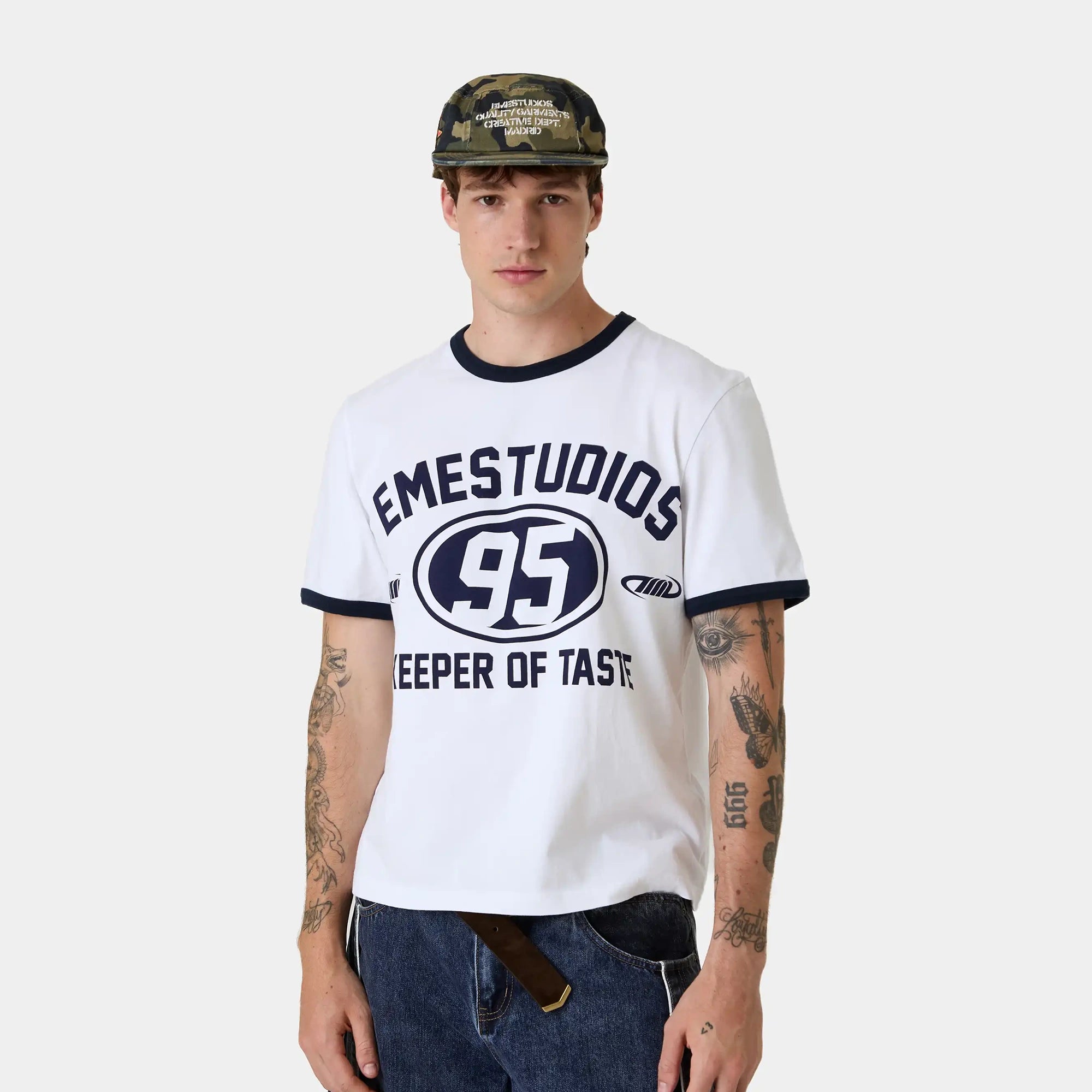 Pitcher Pearl Oversized Tee T-shirts Eme Studios