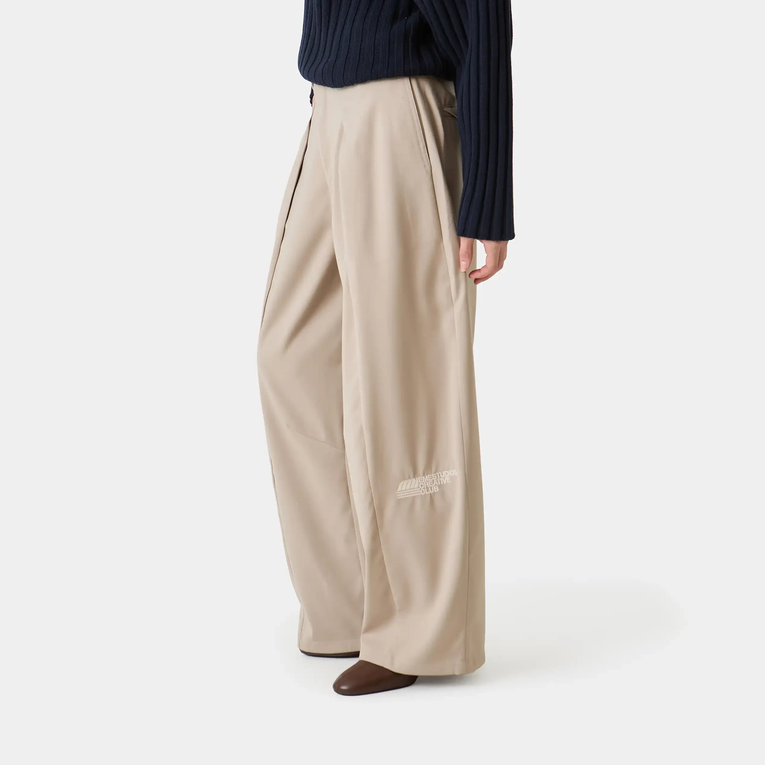 Borca Stone Tailored Pants Pants Eme Studios