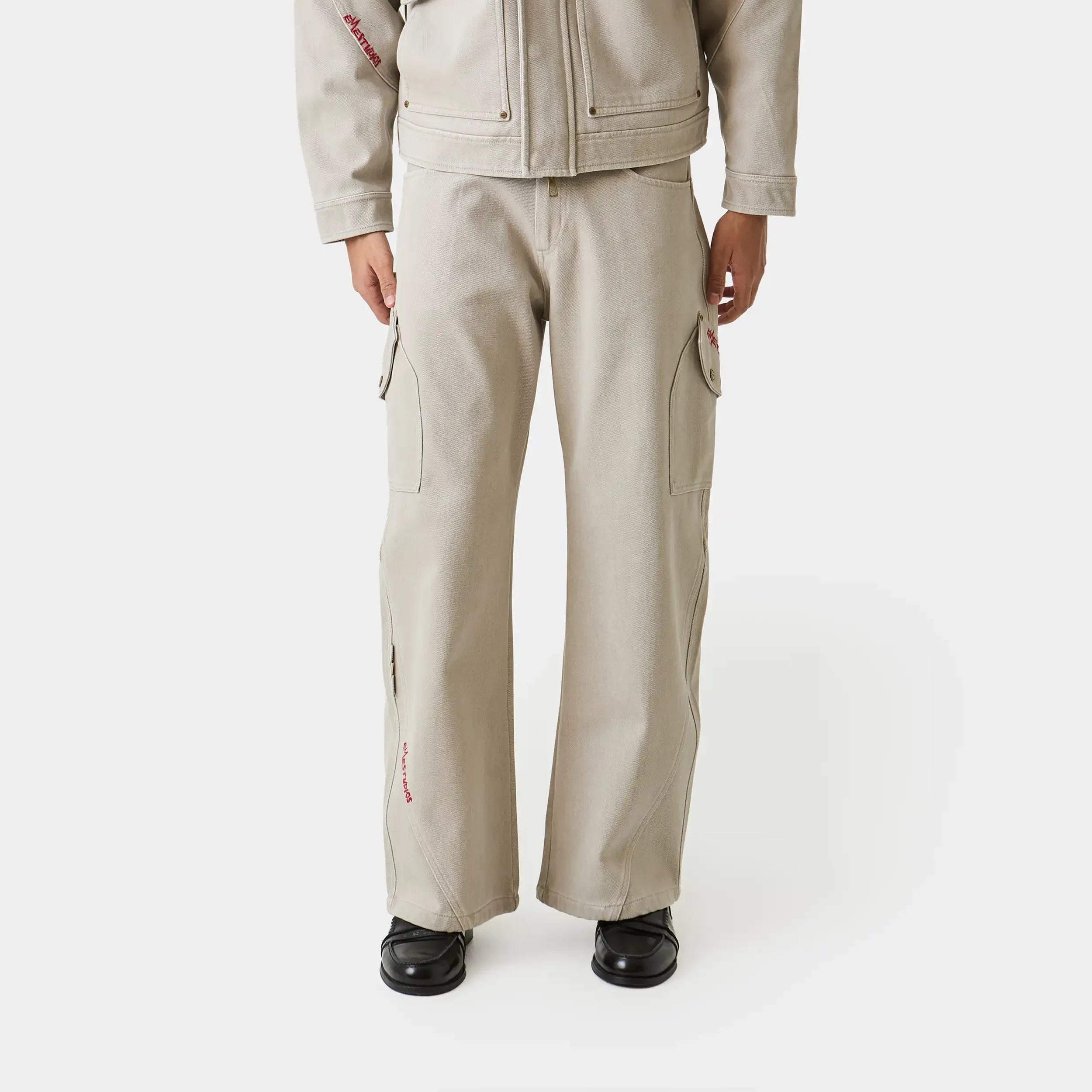 Montato Denim Cargo Pants Pants Eme Studios