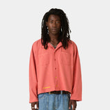 Riviera Peach Polo Shirt Shirts Eme Studios