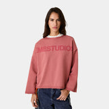 Pocket Clay Reverse Crewneck Sweatshirts Eme Studios