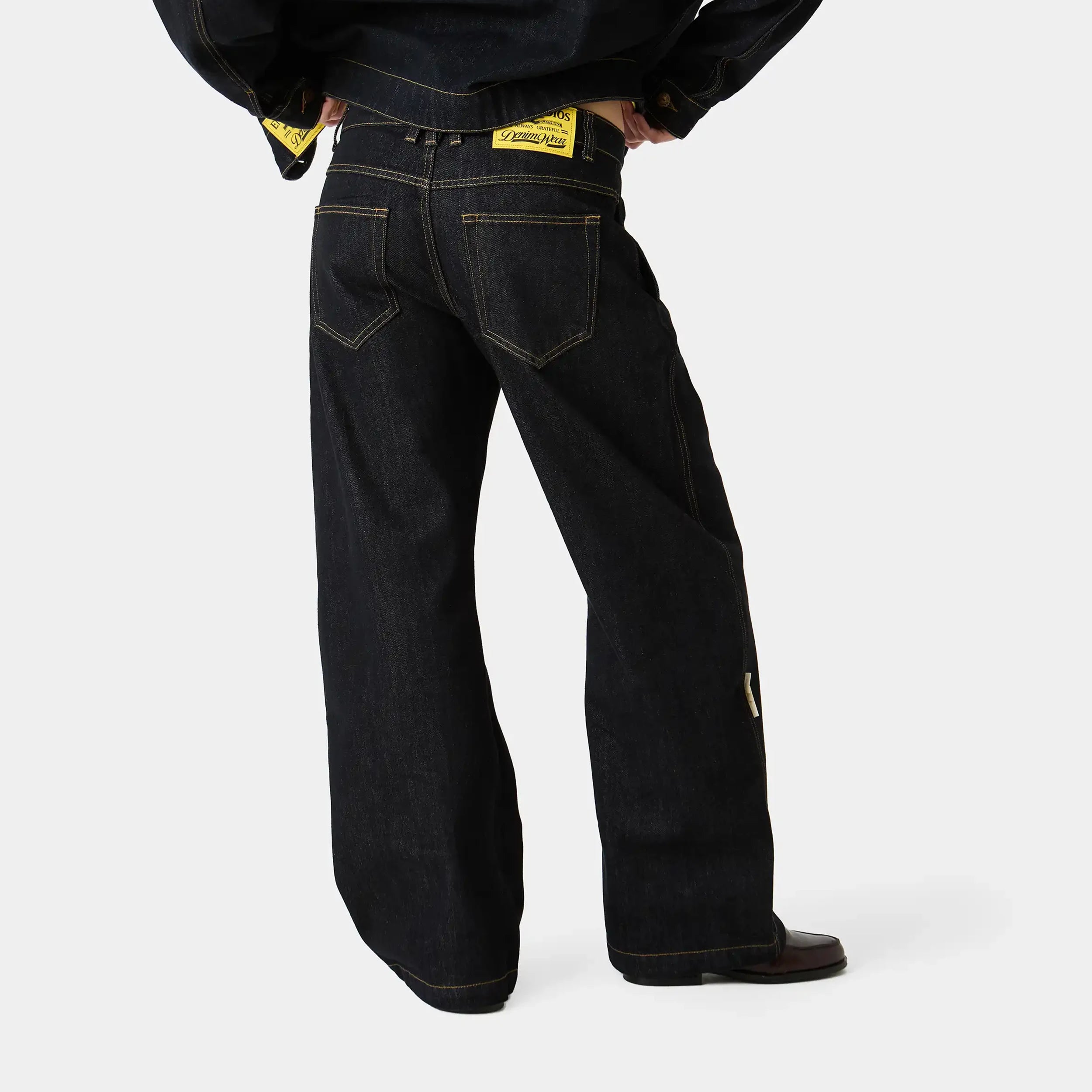 Ledger Raw Denim Pants Pants Eme Studios