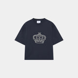 Crown Navy Oversized Tee T-shirts eme