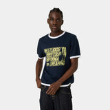 California Navy Oversized Tee T-shirts Eme Studios