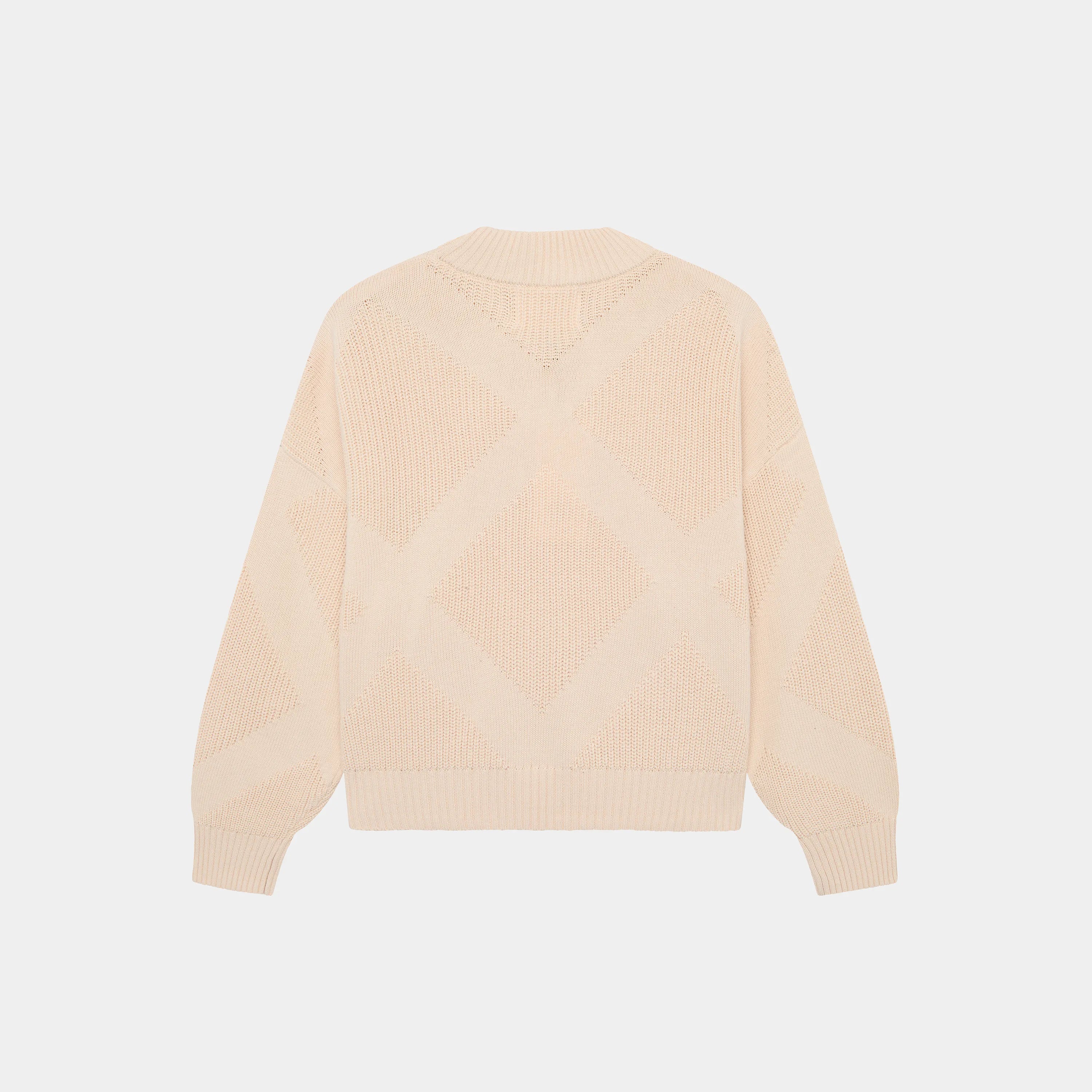 Rhomb Knit Sweater Knitwear eme