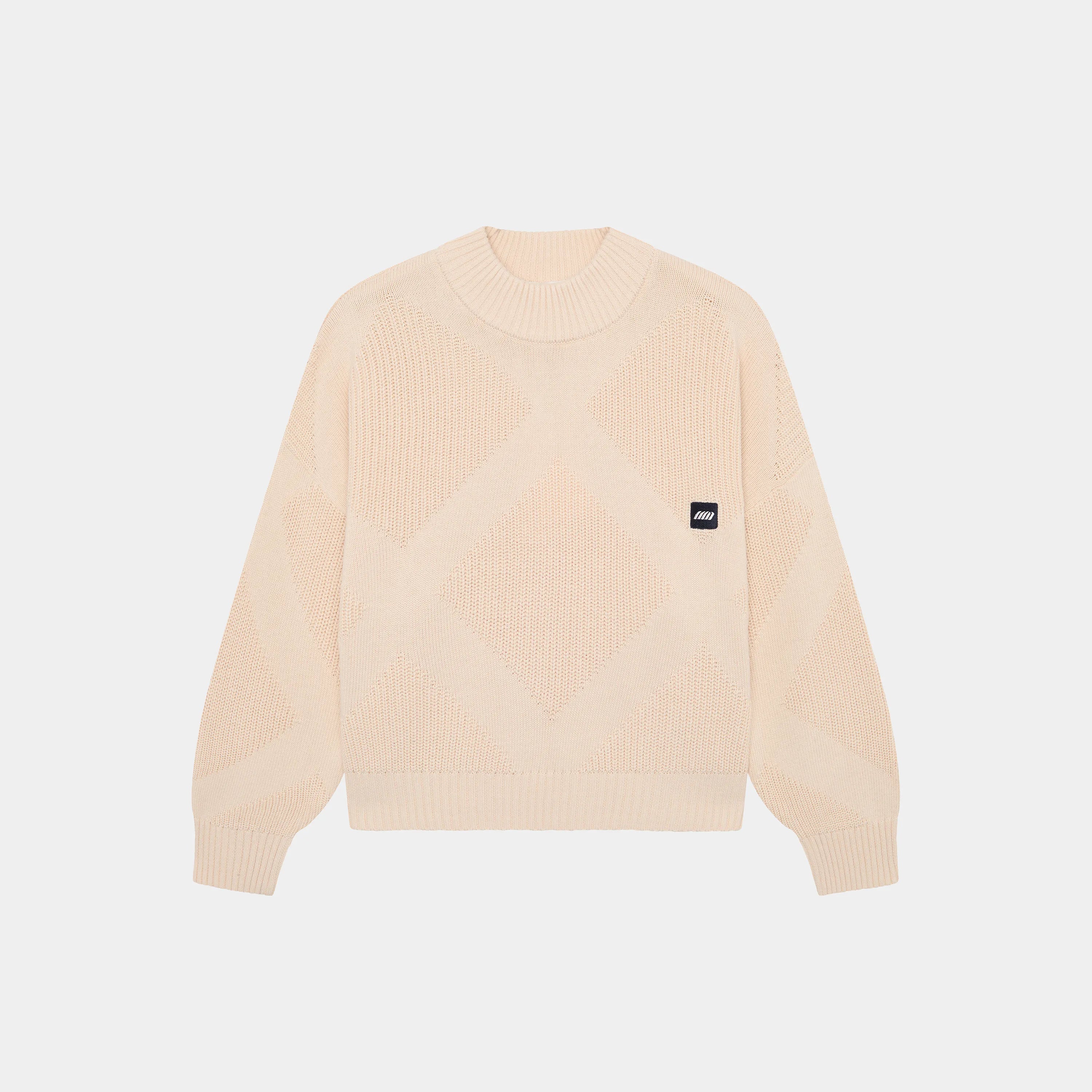 Rhomb Knit Sweater Knitwear eme
