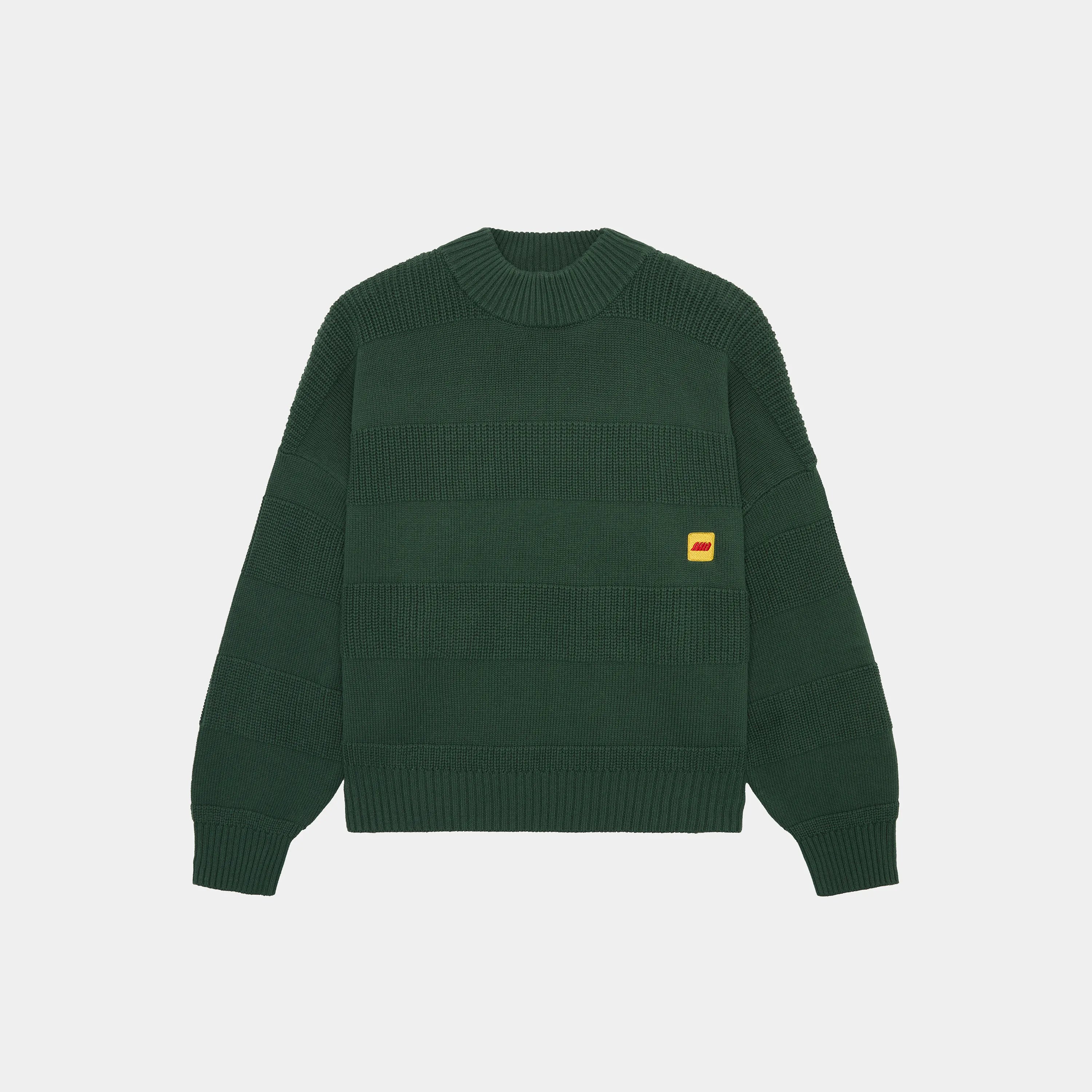 Horizontal Striped Knit Sweater Knitwear eme