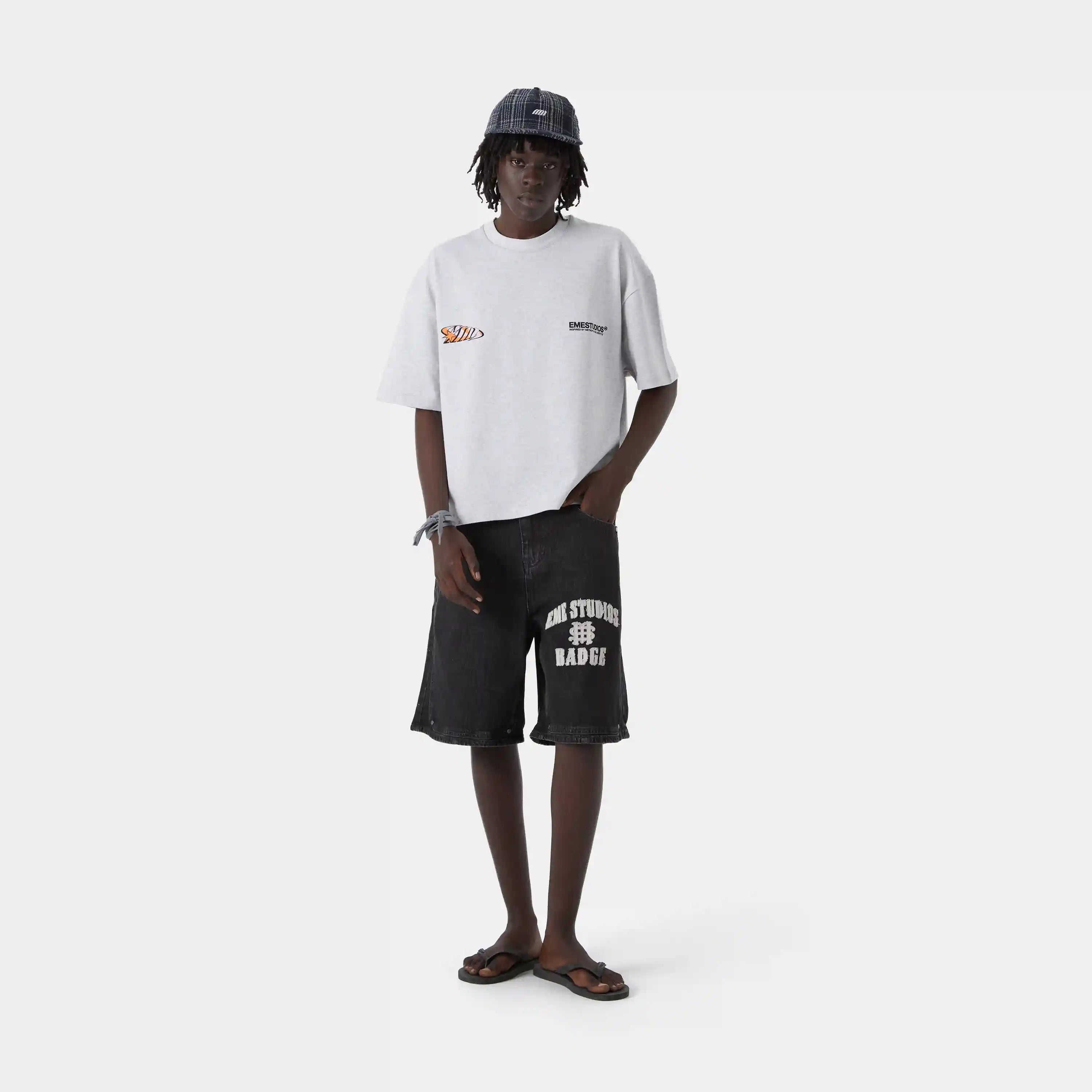 Badge Shadow Jorts Shorts eme