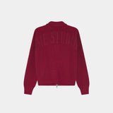 Collar Redwood Zipper Knit Knitwear Eme Studios