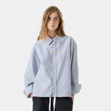 Soid Navy Striped Shirt Shirts eme