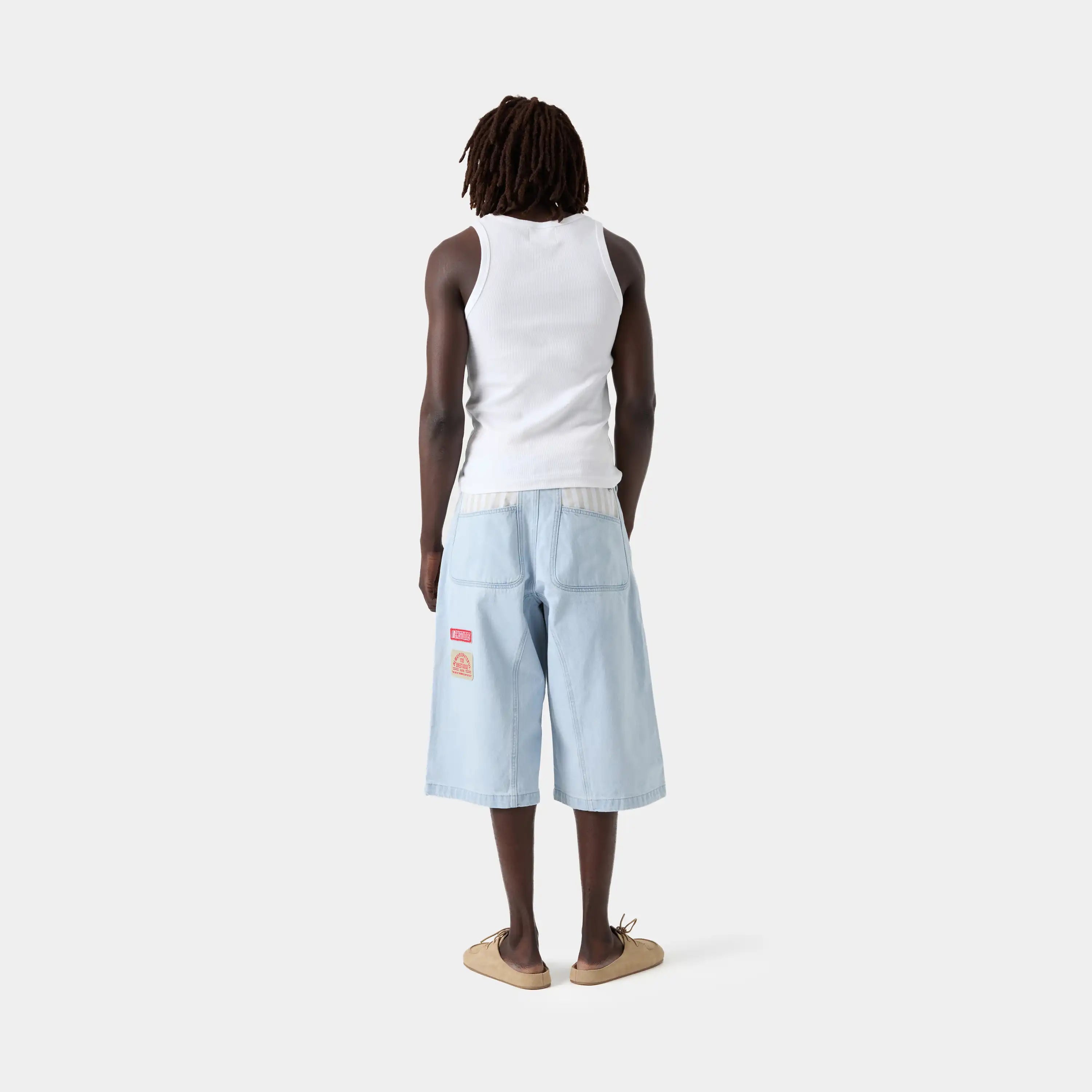 Tibiacore Blue Denim Jorts Shorts eme