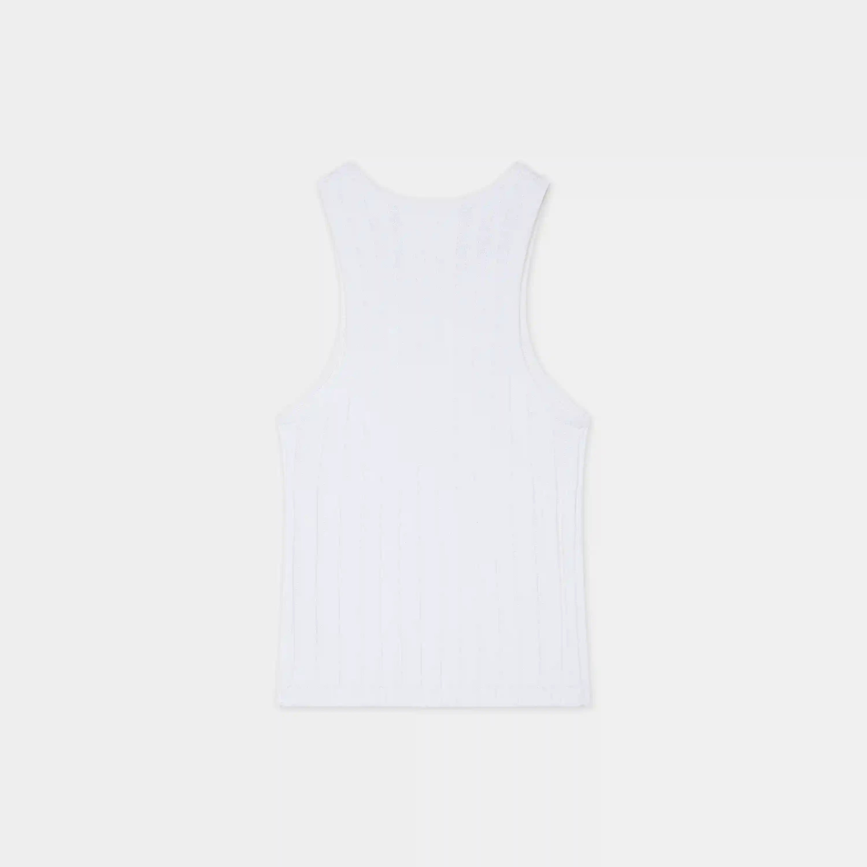 Rib Pearl Tank Top T-shirts eme