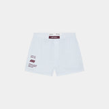 Lucky Striped Burgundy Boxers Underwear Eme Studios