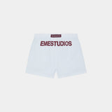 Lucky Striped Burgundy Boxers Underwear Eme Studios