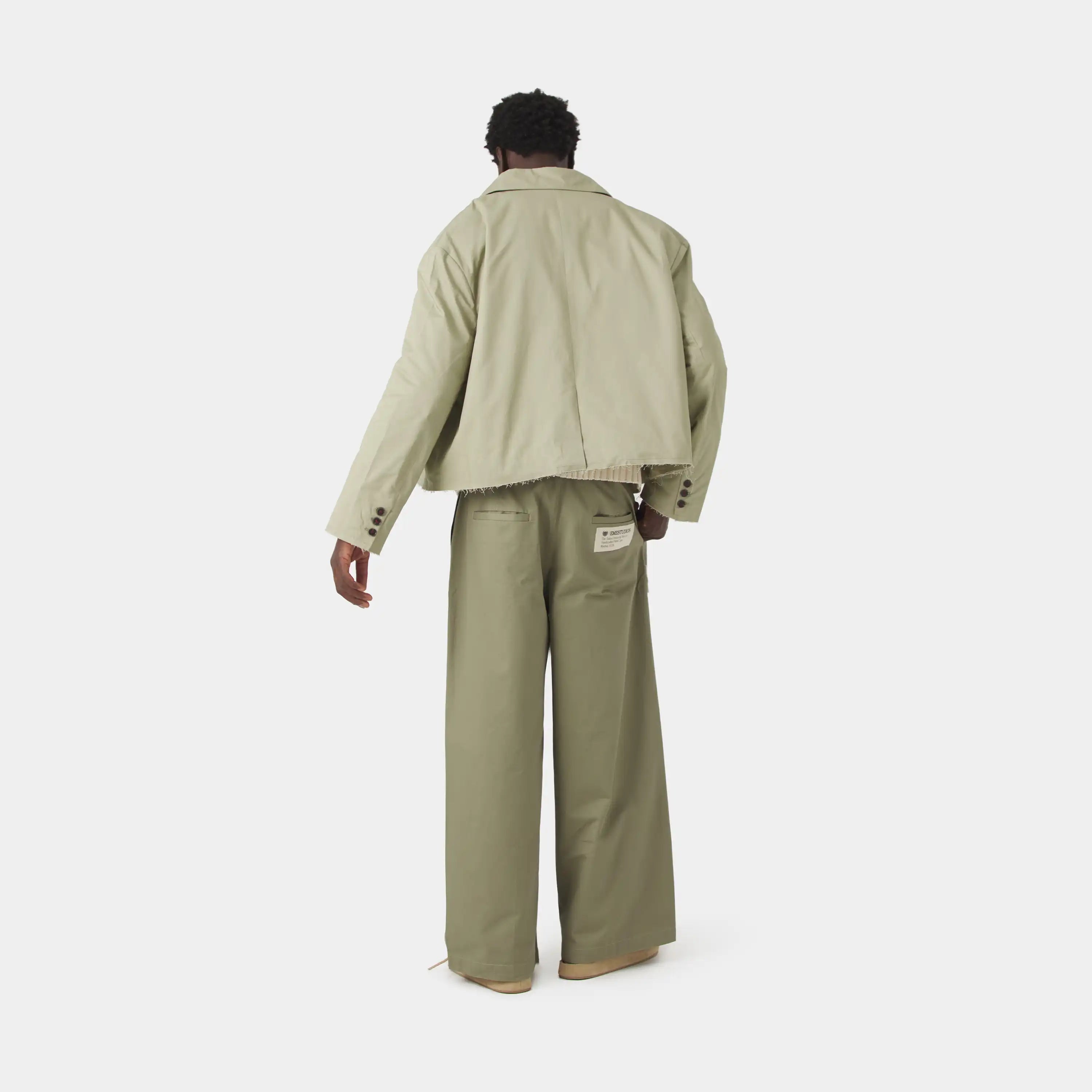 Crusader Dusty Green Blazer Outerwear Eme Studios