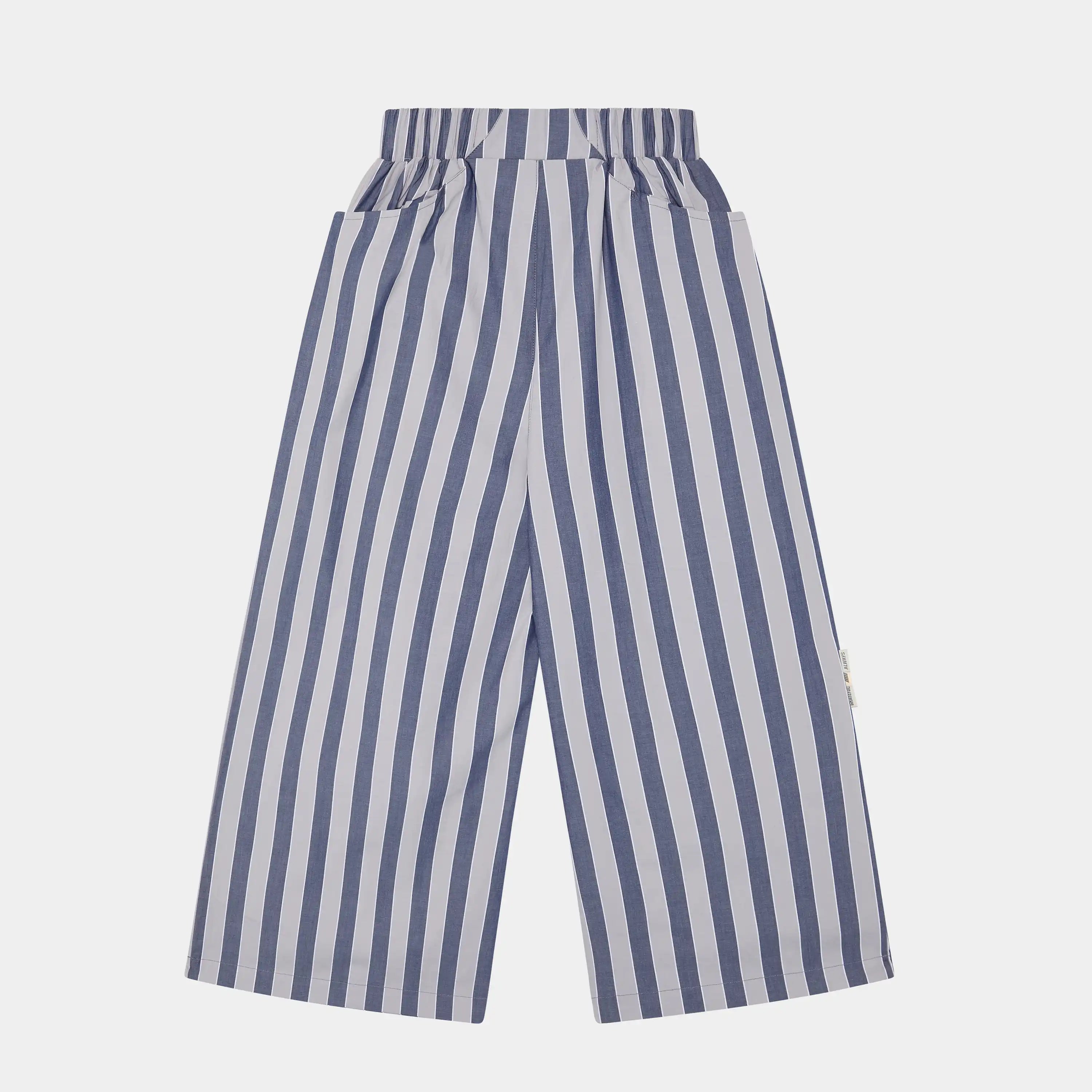 Agl Striped Wide Pants Pants eme