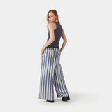 Agl Striped Wide Pants Pants eme