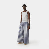 Agl Striped Wide Pants Pants eme