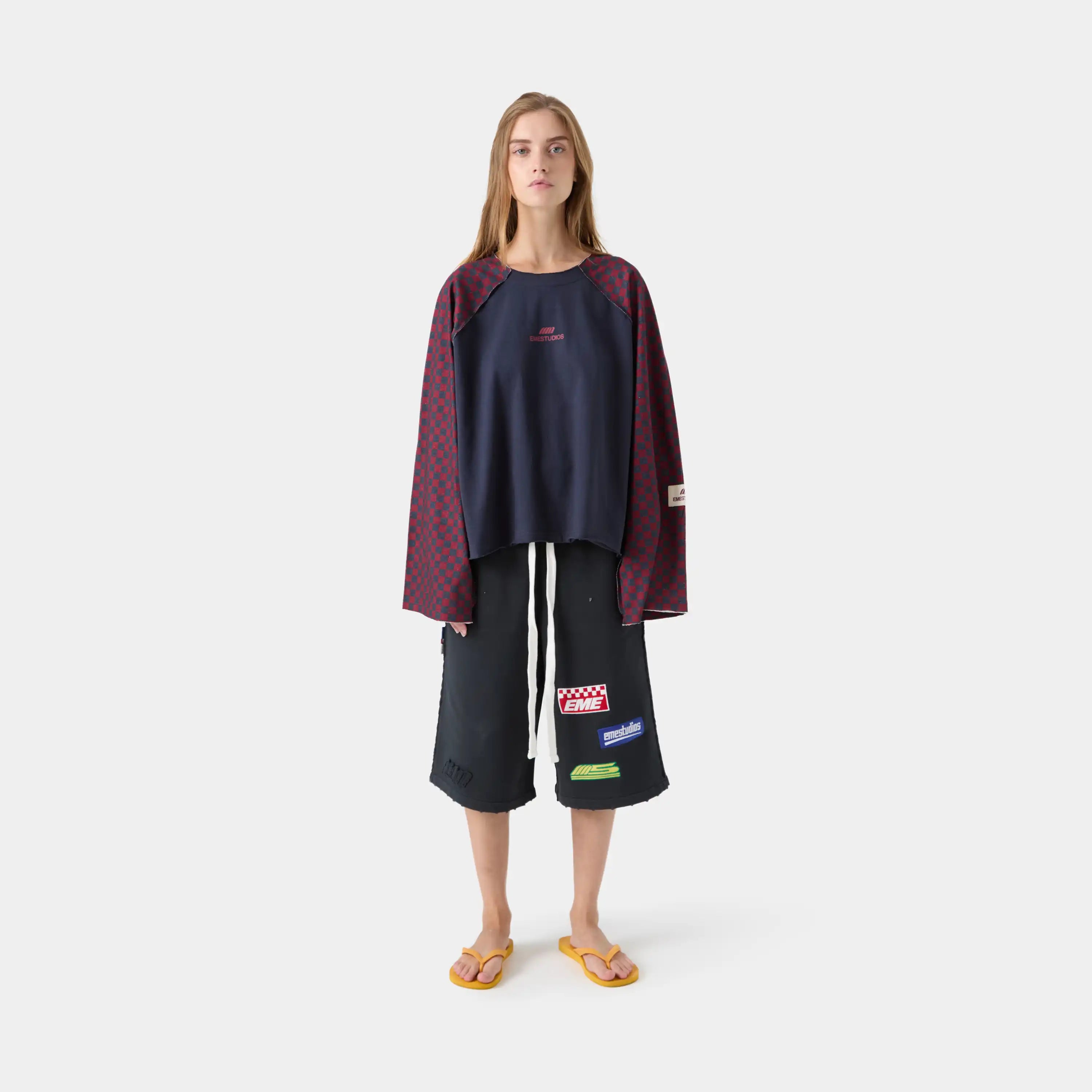 Bishop Navy Long Sleeve T-shirts eme
