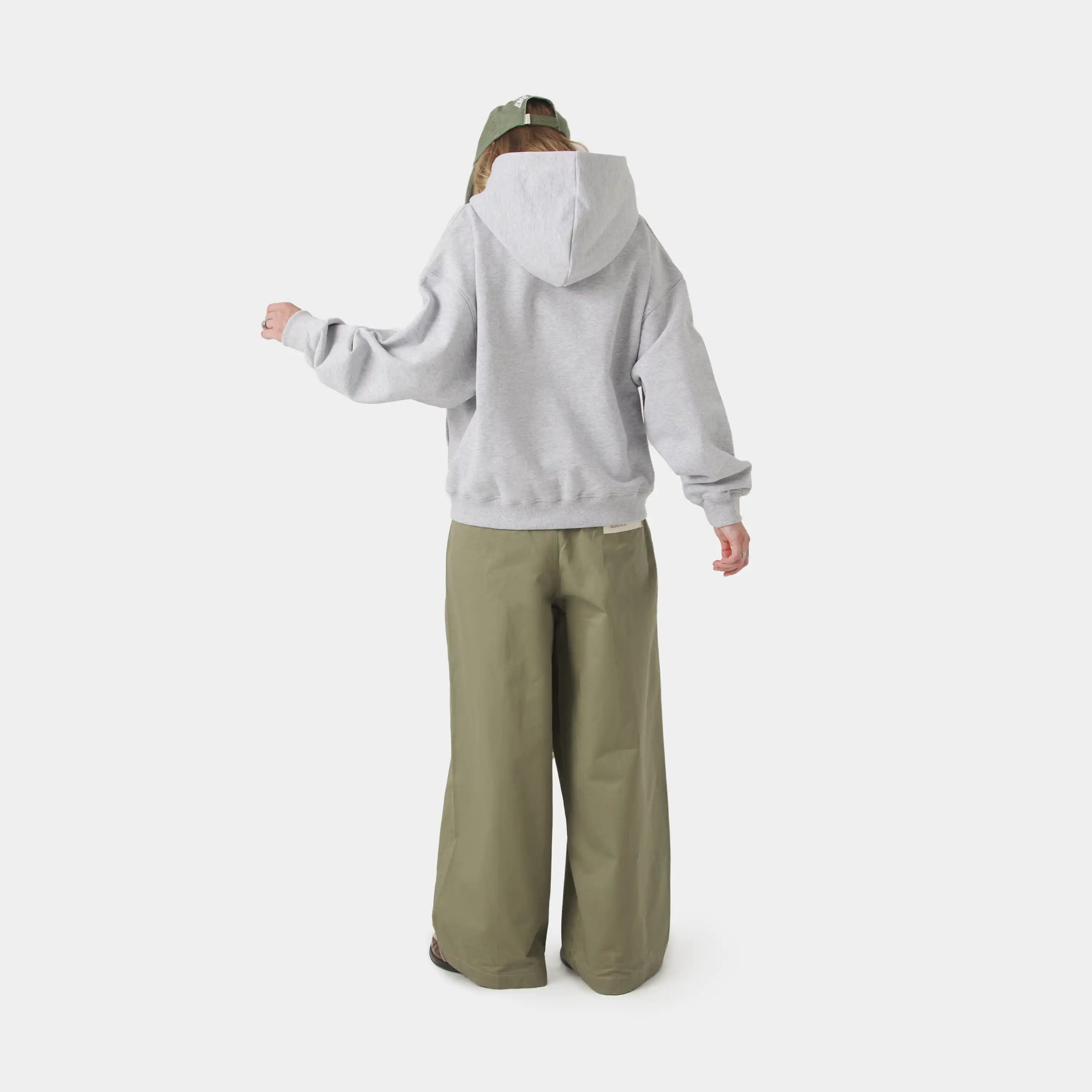 Chancellor Grey Oversized Hoodie Hoodies Eme Studios