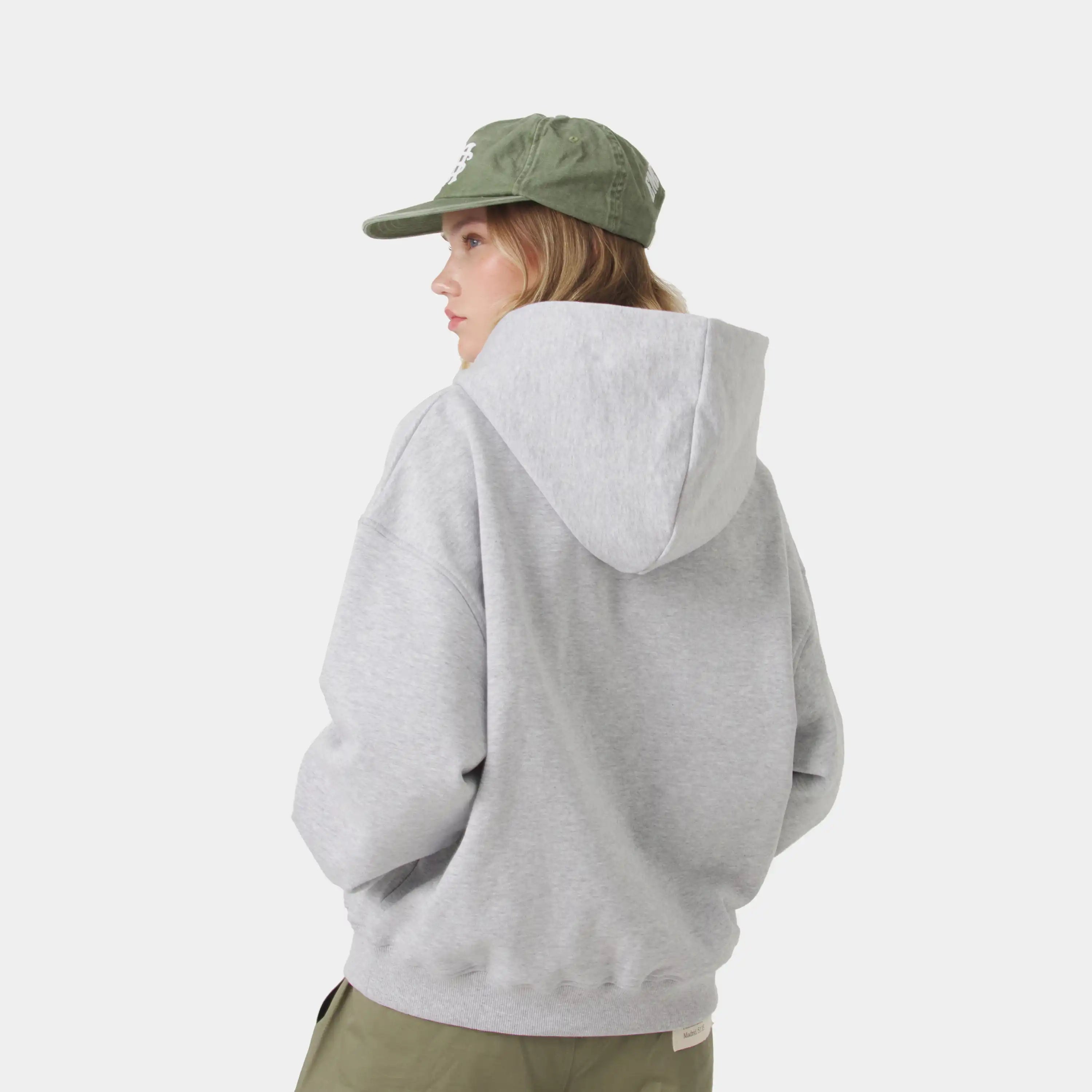 Chancellor Grey Oversized Hoodie Hoodies Eme Studios