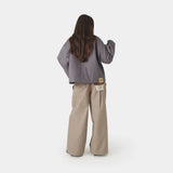 Ethos Grey Boxy Coat Outerwear eme