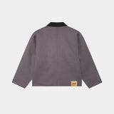 Ethos Grey Boxy Coat Outerwear eme