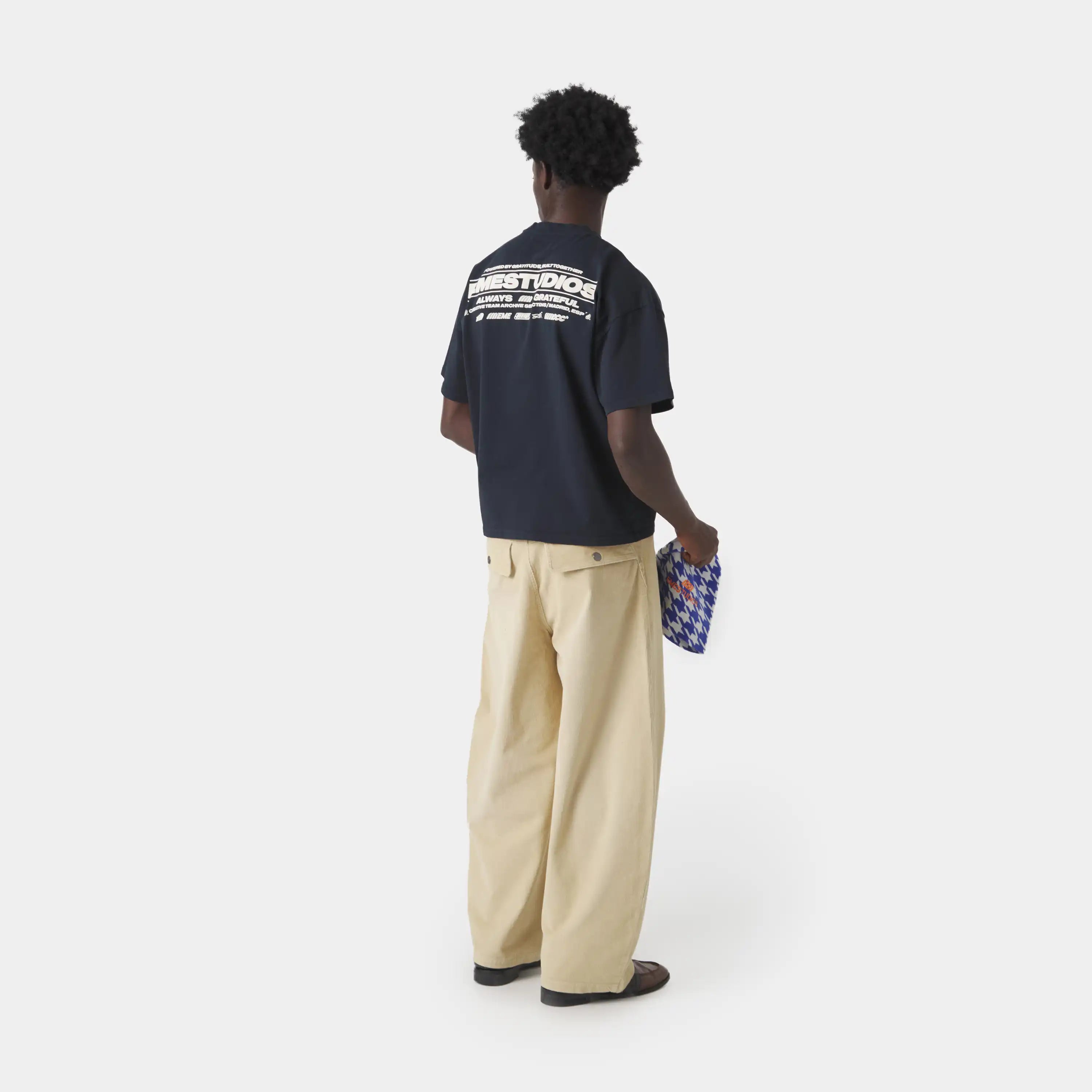 Chast Corduroy Off Sand CBB Pants Eme Studios