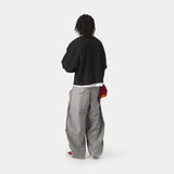 Patches Black Oversized Crewneck Sweatshirts Eme Studios