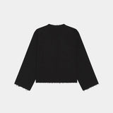 Patches Black Oversized Crewneck Sweatshirts Eme Studios