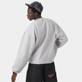 Chancellor Heather Grey Oversized Crewneck Sweatshirts Eme Studios
