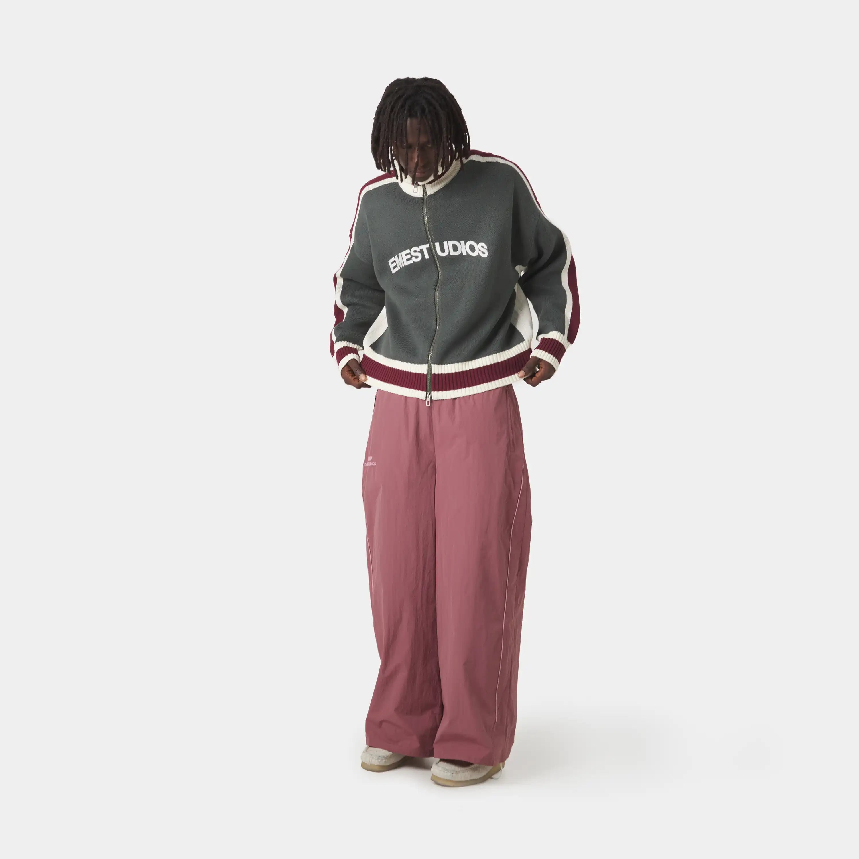 Echellor Forest Zipper Knit Knitwear Eme Studios