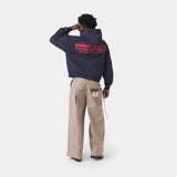 West Navy Oversized Hoodie Hoodies Eme Studios