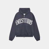 Vault Ombre Blue Full Zip Hoodies Eme Studios